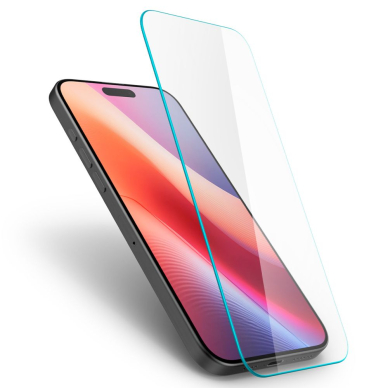 [Užsakomoji prekė] Dėklas iPhone 16 Pro - Spigen Glas.tR Slim - permatomas 2