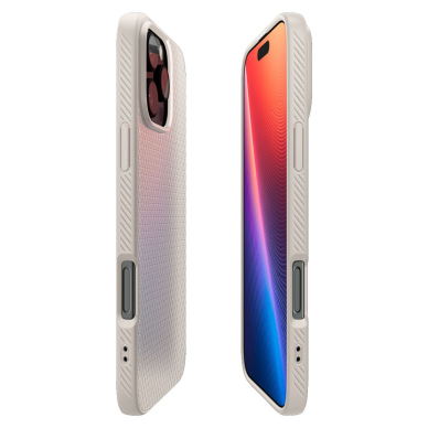 [Užsakomoji prekė] Dėklas iPhone 16 Pro - Spigen Liquid Air - Natural Titanium 3