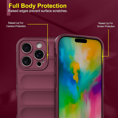 [Užsakomoji prekė] Dėklas iPhone 16 Pro - Techsuit Magic Shield - Žalias 5