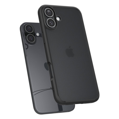 [Užsakomoji prekė] Dėklas iPhone 16 - Spigen Ultra Hybrid - Frost Black 5