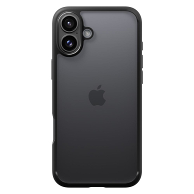 [Užsakomoji prekė] Dėklas iPhone 16 - Spigen Ultra Hybrid - Matte Black 6