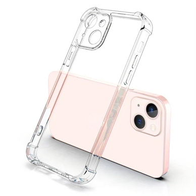 [Užsakomoji prekė] Dėklas iPhone 16 - Techsuit Shockproof Clear Silicone - permatomas 3