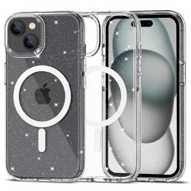 [Užsakomoji prekė] Dėklas iPhone 16 - Techsuit SparkleSkin Series - permatomas