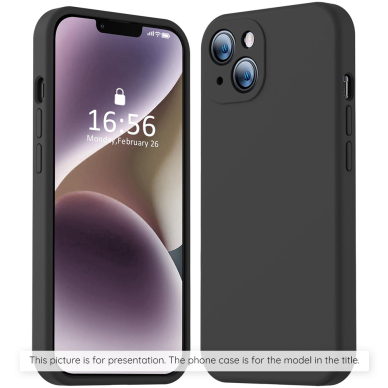 [Užsakomoji prekė] Dėklas iPhone 7 / 8 / SE 2, SE 2020 / SE 3, SE 2022 - Techsuit SoftFlex - juodas