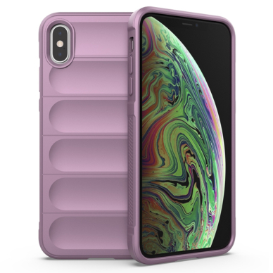 [Užsakomoji prekė] Dėklas iPhone XS Max - Techsuit Magic Shield - Purpurinis