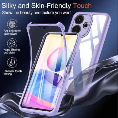 [Užsakomoji prekė] Dėklas Samsung Galaxy A06 + Cover - Techsuit ColorVerse 360 Series - Rožinis 4