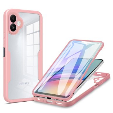 [Užsakomoji prekė] Dėklas Samsung Galaxy A06 + Cover - Techsuit ColorVerse 360 Series - Rožinis