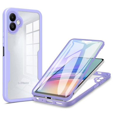 [Užsakomoji prekė] Dėklas Samsung Galaxy A06 + Cover - Techsuit ColorVerse 360 Series - Violetinis