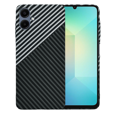 [Užsakomoji prekė] Dėklas Samsung Galaxy A06 - Techsuit Carbonite FiberShell - Stealth Gray