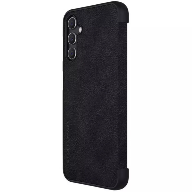 [Užsakomoji prekė] Dėklas Samsung Galaxy A14 4G / 5G - Nillkin QIN Leather Case - Juodas 1