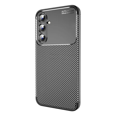 [Užsakomoji prekė] Dėklas Samsung Galaxy A16 4G / A16 5G - Techsuit CarbonFiber - Juodas 1