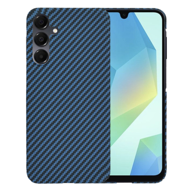 [Užsakomoji prekė] Dėklas Samsung Galaxy A16 4G / A16 5G - Techsuit Carbonite FiberShell - Melsvas