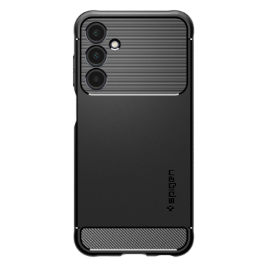 [Užsakomoji prekė] Dėklas Samsung Galaxy A25 5G - Spigen Rugged Armor - Juodas 2