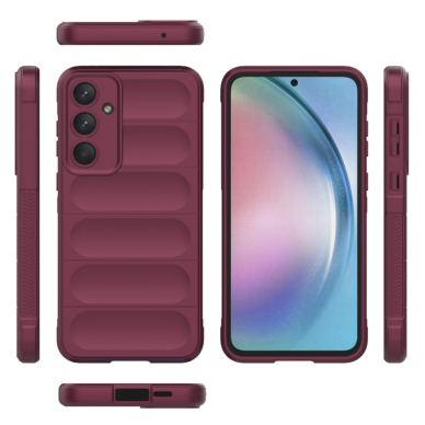 [Užsakomoji prekė] Dėklas Samsung Galaxy A35 5G - Techsuit Magic Shield - Bordo 1