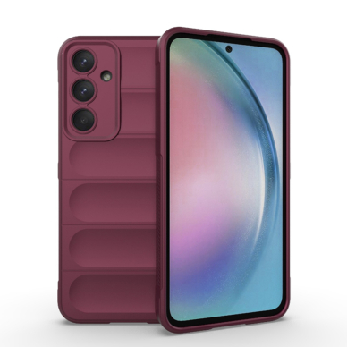 [Užsakomoji prekė] Dėklas Samsung Galaxy A35 5G - Techsuit Magic Shield - Bordo