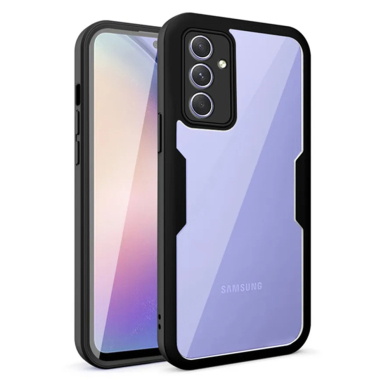 [Užsakomoji prekė] Dėklas Samsung Galaxy A54 + Folie - Techsuit ColorVerse 360 Series - Juodas