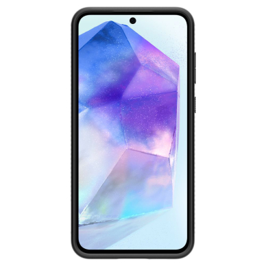 [Užsakomoji prekė] Dėklas Samsung Galaxy A55 5G - Spigen Liquid Air - Matinė juoda 2