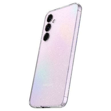 [Užsakomoji prekė] Dėklas Samsung Galaxy A55 5G - Spigen Liquid Crystal Glitter - Crystal Quartz 3