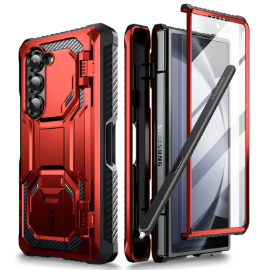 [Užsakomoji prekė] Dėklas Samsung Galaxy Galaxy Z Fold6 + Cover - I-Blason Armorbox - Ruddy