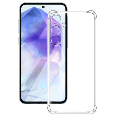 [Užsakomoji prekė] Dėklas Samsung Galaxy M15 - Techsuit Shockproof Clear Silicone - Permatomas 3