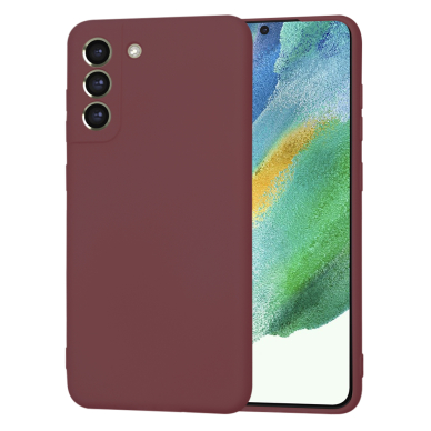 [Užsakomoji prekė] Dėklas Samsung Galaxy S21 FE 5G - Techsuit SoftFlex MagSafe - Bordo