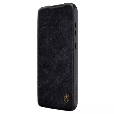 [Užsakomoji prekė] Dėklas Samsung Galaxy S23 FE - Nillkin Qin Pro Leather Case - Juodas 4