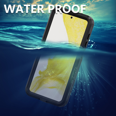 [Užsakomoji prekė] Dėklas Samsung Galaxy S23 Plus - ShellBox Waterproof IP68 Case - Juodas 2