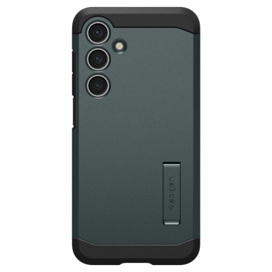 [Užsakomoji prekė] Dėklas Samsung Galaxy S24 FE - Spigen Tough Armor - Abyss Green 1