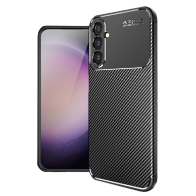 [Užsakomoji prekė] Dėklas Samsung Galaxy S24 FE - Techsuit CarbonFiber - Juodas