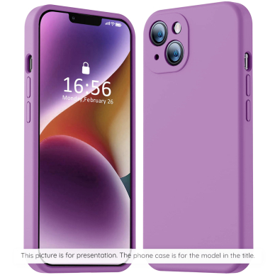 [Užsakomoji prekė] Dėklas Samsung Galaxy S24 FE - Techsuit SoftFlex - Violetinis