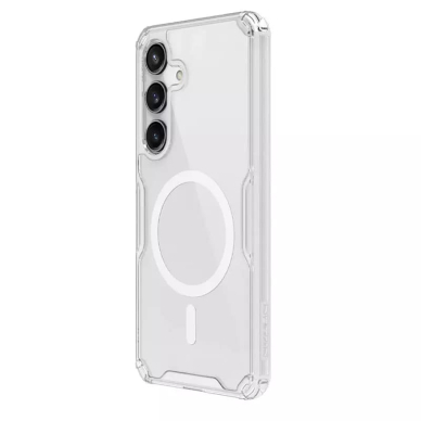 [Užsakomoji prekė] Dėklas Samsung Galaxy S24 - Nillkin Nature TPU PRO MagSafe Case - Permatomas 4