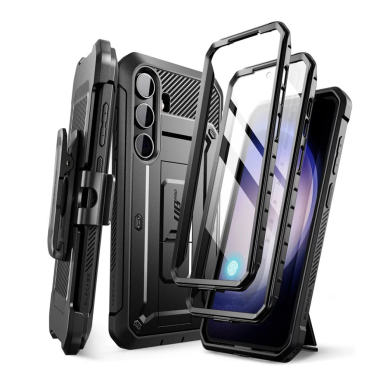 [Užsakomoji prekė] Dėklas Samsung Galaxy S24 Plus - Supcase Unicorn Beetle Pro - Juodas