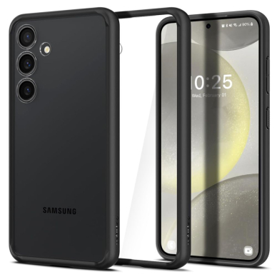 [Užsakomoji prekė] Dėklas Samsung Galaxy S24 - Spigen Ultra Hybrid - Matinė juoda