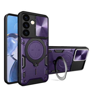 [Užsakomoji prekė] Dėklas Samsung Galaxy S24 - Techsuit CamGuard Pro - violetinis