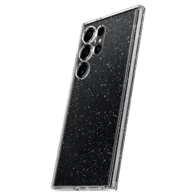 [Užsakomoji prekė] Dėklas Samsung Galaxy S24 Ultra - Spigen Liquid Crystal Glitter - Crystal Quartz 6