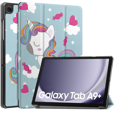 [Užsakomoji prekė] Dėklas Samsung Galaxy Tab A9 Plus - Techsuit FoldPro - Unicorn