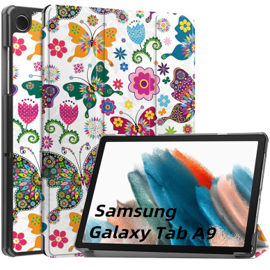 [Užsakomoji prekė] Dėklas Samsung Galaxy Tab A9 - Techsuit FoldPro - Butterfly