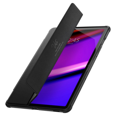 [Užsakomoji prekė] Dėklas Samsung Galaxy Tab S9 FE - Spigen Rugged Armor Pro - Juodas 3