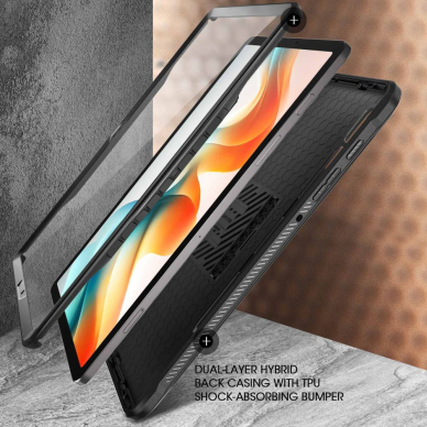 [Užsakomoji prekė] Dėklas Samsung Galaxy Tab S9 Plus - Supcase Unicorn Beetle Pro - Juodas 4