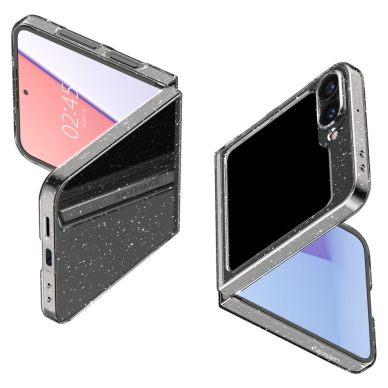 [Užsakomoji prekė] Dėklas Samsung Galaxy Z Flip6 - Spigen Air Skin - Crystal Glitter