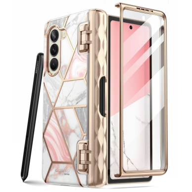 [Užsakomoji prekė] Dėklas Samsung Galaxy Z Fold5 - I-Blason Cosmo - Marble 1