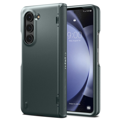 [Užsakomoji prekė] Dėklas Samsung Galaxy Z Fold5 - Spigen Slim Armor Pro - Abyss Žalias 6