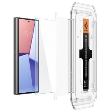 [Užsakomoji prekė] Dėklas Samsung Galaxy Z Fold6 (set 2) - Spigen Glas.tR EZ FIT - permatomas 1