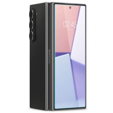 [Užsakomoji prekė] Dėklas Samsung Galaxy Z Fold6 (set 2) - Spigen Glas.tR EZ FIT - permatomas 4