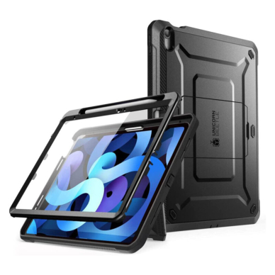 [Užsakomoji prekė] Dėklas skirtas iPad 10 (2022) 10.9 - Supcase Unicorn Beetle Pro - Juodas