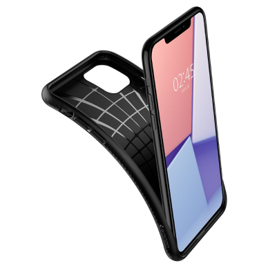 [Užsakomoji prekė] Dėklas skirtas iPhone 11 Pro Max - Spigen Liquid Air - Matte Juodas  4