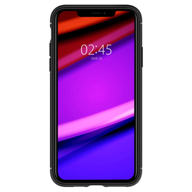 [Užsakomoji prekė] Dėklas skirtas iPhone 11 - Spigen Rugged Armor - Juodas  2