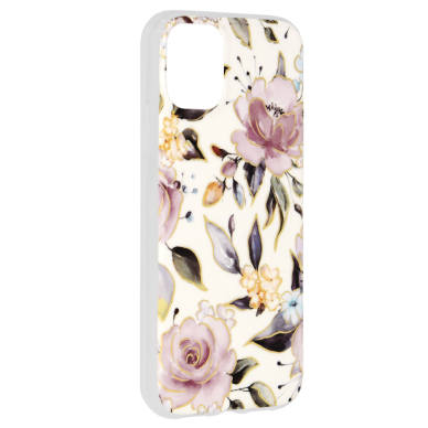 [Užsakomoji prekė] Dėklas skirtas iPhone 11 - Techsuit Marble Series - Chloe Baltas  1