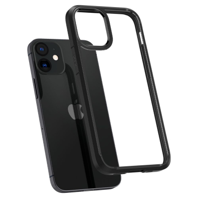 [Užsakomoji prekė] Dėklas skirtas iPhone 12 / 12 Pro - Spigen Ultra Hybrid - Matte Juodas  5