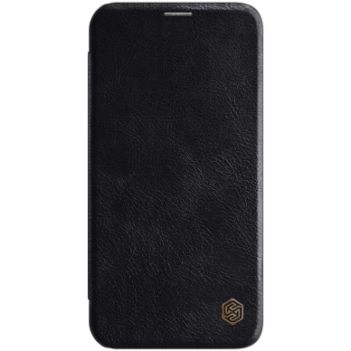 [Užsakomoji prekė] Dėklas skirtas iPhone 12 mini - Nillkin QIN Leather Case - Juodas YJP382